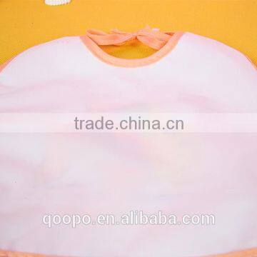 Waterproof Cotton Terry Bib Plain White Funny Adult Cartoon Baby Bib photo-4