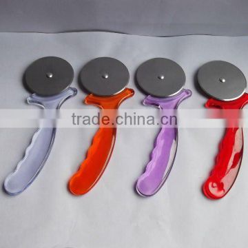 colorful plastic pizza knife /cake cutter