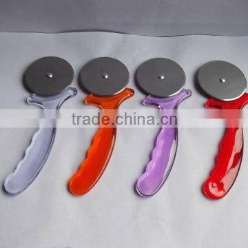colorful plastic pizza knife /cake cutter