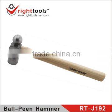 RIGHTTOOLS RT-J192 BALL PEIN HAMMER WITH HICKORY HANDLE