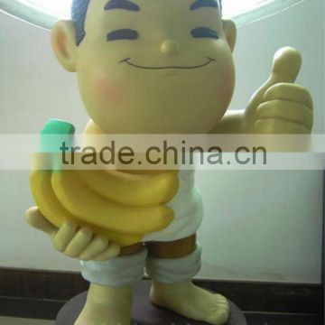 Large size plastic doll,big cartoon figures maker