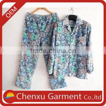 stylish ladies nightwear sleepwear flannel tracksuit sleep adore children clothing wholesale women sleepwear nightgown