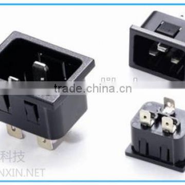 New product 2016 Alibaba China wholesales,IEC 320 C20 inlet connectors for PDU, C20 male connector socket