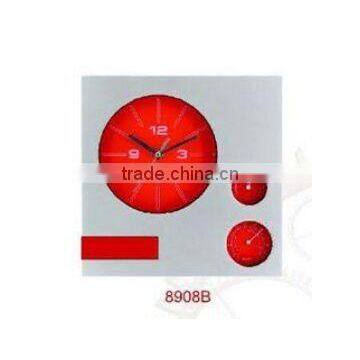 Home Decor Plastic Weather Station Table Clock photo-2