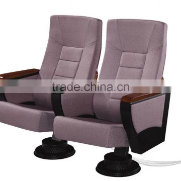 folding Cinema Seating, Theater Chair, Cinema Chair with Cup Holder YA-239