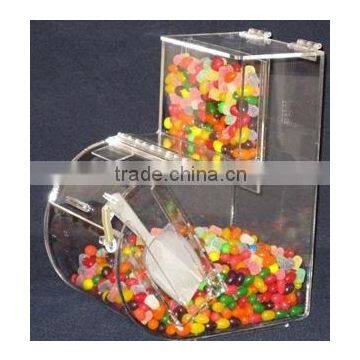 C1013733 Acrylic Round Candy Bins/ Sweet Bin/ Favor Bin