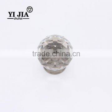 38 mm Clear Brass Cabinet Crystal Handle Knob photo-4