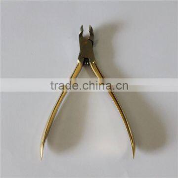 Gold-plated finished Cuticle nippers