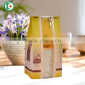 Custom design paper bread bag as you like