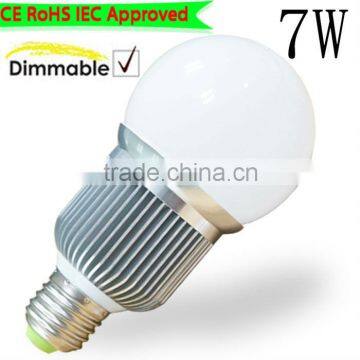 5W 7W TUV CE RoHS IEC Approved Multi-Color E27 LED Light Bulb With Remote