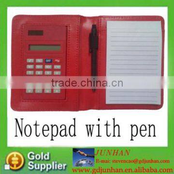 promotional mini cheap notepad with pen