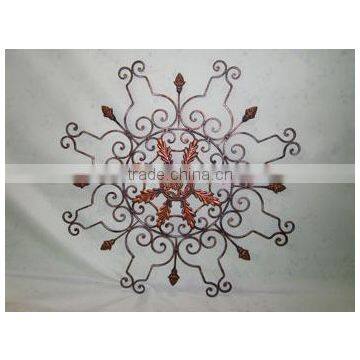 home wall decor ornamental door designs round iron grill window