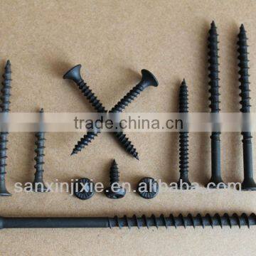 countersunk philips bugle head grey phosphate drywall screws