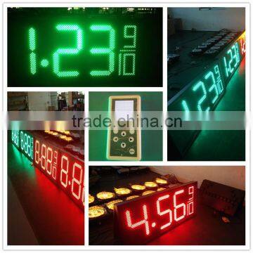 led counter gas station price sign screen