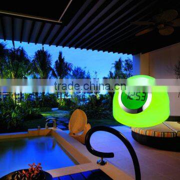 Multi Color Led Touch Light With Digital Alarm Clock Lava Lamp 7 Color Chaning Night Light Touch Led Desk Table Lamp photo-6