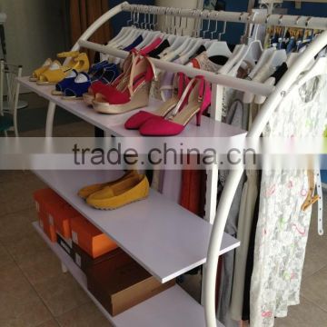 Custonmized SHOE and clothing DISPLAY RACK