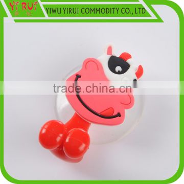 yirui cute animal shape sucker toothbrush holder