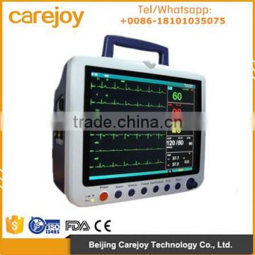 Portable Multi-parameter Patient Monitor CE Approved 12 " ECG monitor vital signs monitor