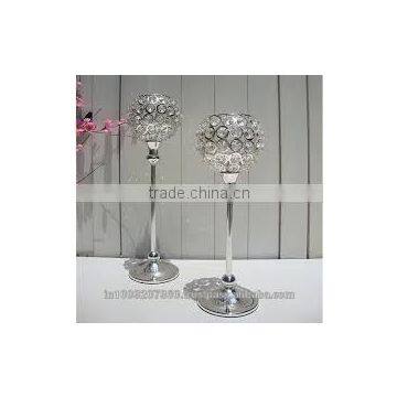 high quality large crystal candleabra centerpiece on table Yiwu Lucky Goods Handicraft Co., Ltd.