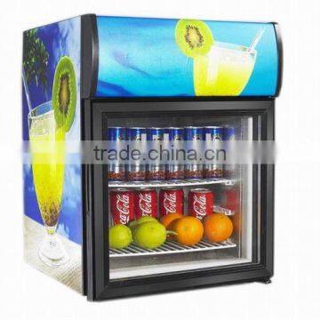 48L mini display cooler, bar fridge