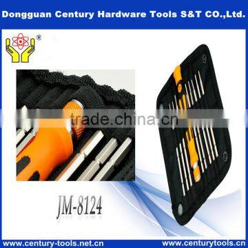 Best JM-8124 2015 new special multifunctional screwdriver set/Double head bit toolkit