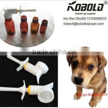 Animal medicine dosators for baby dogs