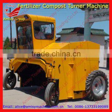 Amisy Self-propelled fertilizer compost turner machine for fermenting urban solid waste