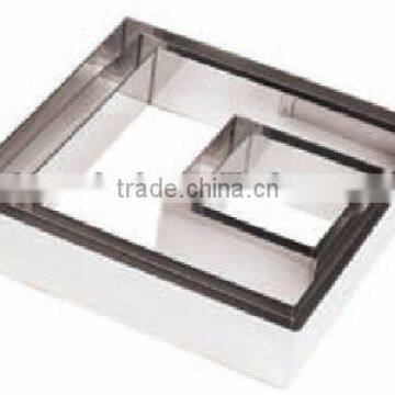 18-10 stainless steel Square mousse ring