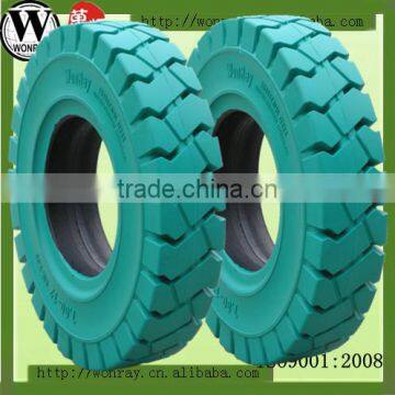 top quality electric forklift trucks spare parts, 8.25-20 non marking solid tires