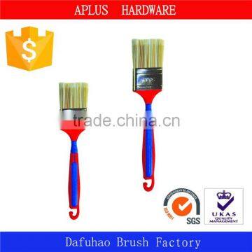 cheap quality refillable synthetic fiber paint brush with rubber handle