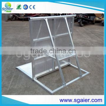 crowd control barrier/ concert crowd control barrier /aluminum concert crowd control barrier