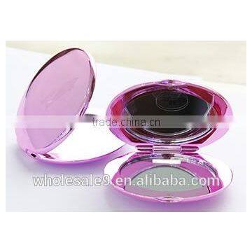 Plastic Plating Colourful Folding Portable Pocket Mirror photo-2
