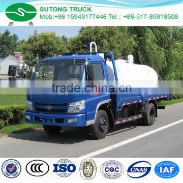 Dongfeng 4X2 5CBM Mini Fecal Suction Vacuum Truck photo-3