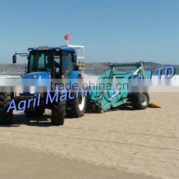 good quality, tractor towed beach cleaner ,beach cleaning machine, beach sweeper with 1800mm width bucket