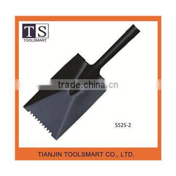 gardening tools steel garden square shovel head with saw teeth