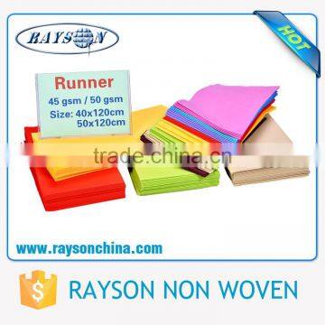 Soft Feeling PP Woven Geotextile Heat Resistant Round Cover Table photo-6