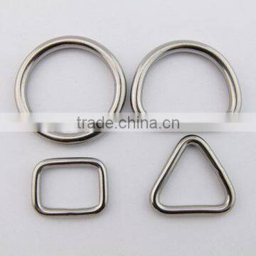 Factory welded SS316 stainless steel 304 d ring for dog collar