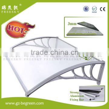 Diy Easy-to-fit Plastic Frame Aluminum Bracket Polycatbonate Awning Outdoot Canopy photo-6
