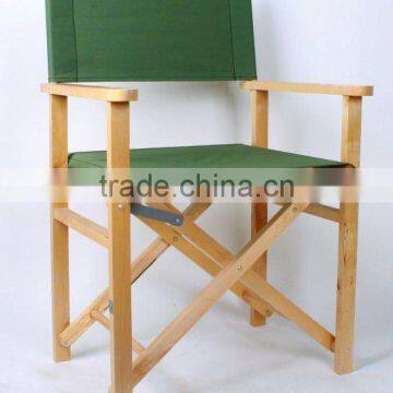 wooden director chair