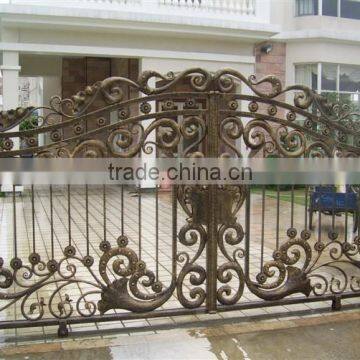 Bisini Sliding Design Iron Gate, Sliding Main Gate Design, Sliding Design House Iron Gate photo-5