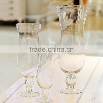 Home Wedding Table Decor High Transparent Flower Arranging Glass Containers photo-3