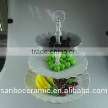 Colors Stand for Wedding Cake, Metal Cake Stand 3 Tiers Big Size for Display photo-2