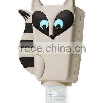 Raccoon Silicone Hand Sanitizer Holder