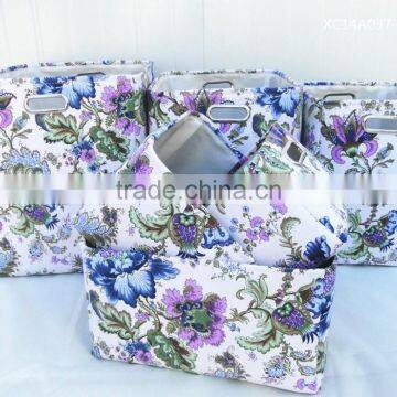 Set of 6 Fashion Cloth Storage Basket With Beauriful Design photo-4