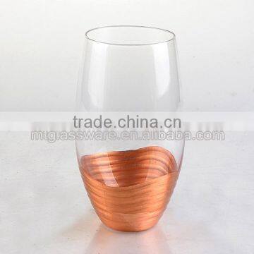 High Quality Cooper Deco Wine Glass Set for Dinner photo-5