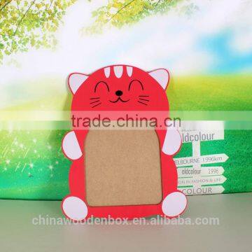 2015 cartoon shape Wooden photo frame