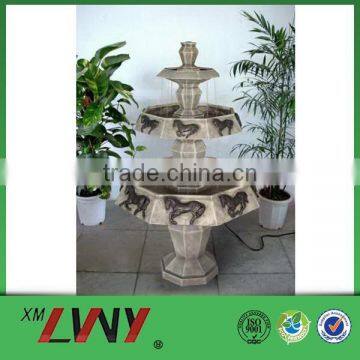 New arrival floor standing 3 Tier home fountain