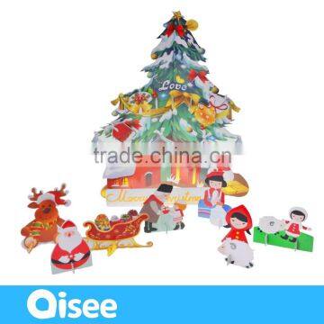 animated christmas toys with diy painting kits