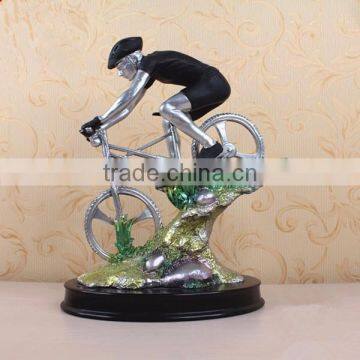 Resin Creative Gifts Sports Souvenirs Racing Game Player Statue photo-3