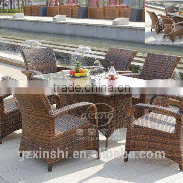 New products 2016 home garden dinner set patio outdoor furniture